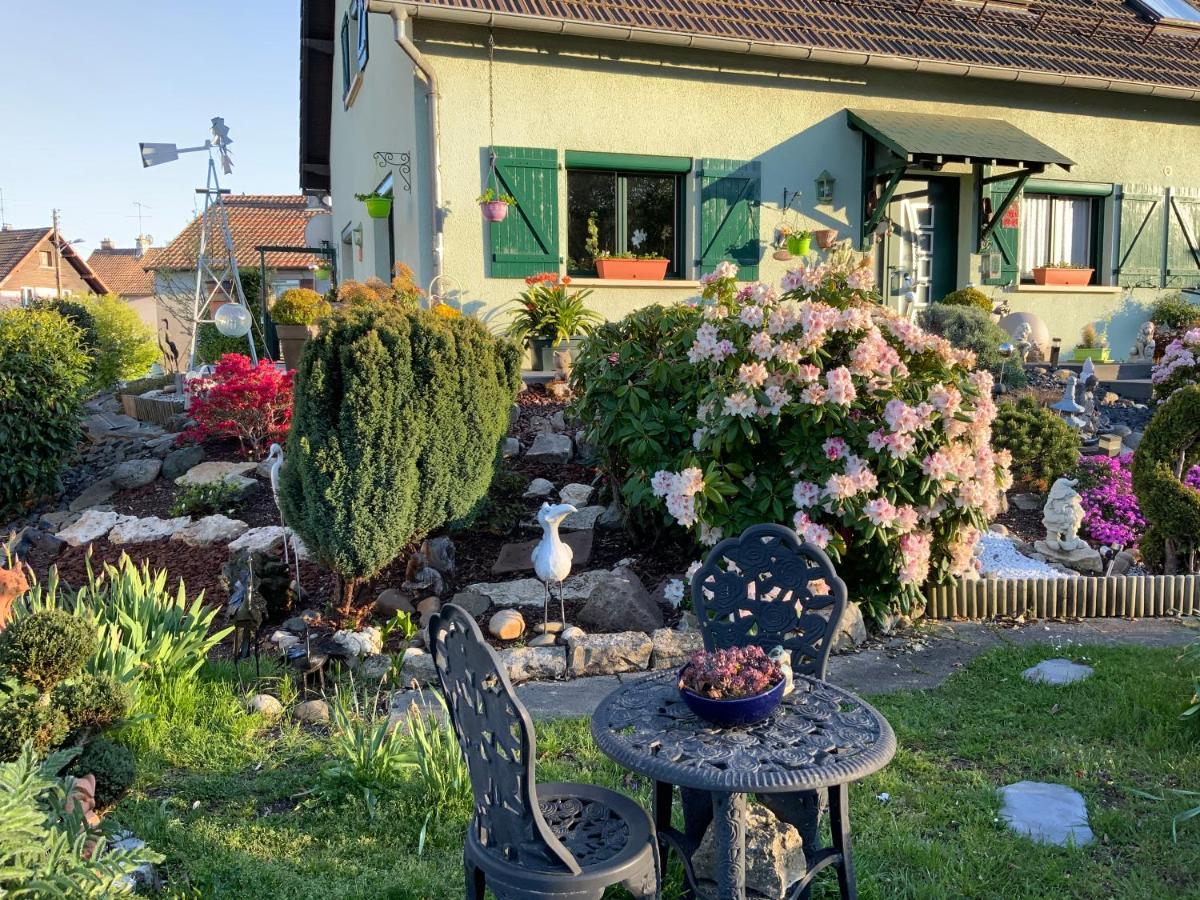 Le Nid Fleuri De Cravanche Dış mekan fotoğraf